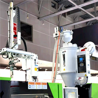 Bras robotisé articulé pour la préhension et le chargement de pièces, bras de transfert unique, bras mécanique rotatif pour machine de moulage par injection