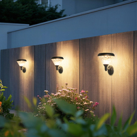 Lampes solaires LED d'extérieur pour pelouse, jardin et escaliers, éclairage de marches, étanches IP65, à piles, avec détecteur de mouvement, contrôle par application, décoration de patio