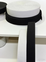 Sangle de soutien-gorge en sangle élastique douce à chevrons Accessoires de vêtements confortables Bande élastique pour Textiles de maison Sacs Chaussures