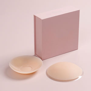 Protetores de Mamilo Autoadesivos de <span class=keywords><strong>Silicone</strong></span> Invisíveis Sem Cola, Sem Alças, Sem Costas, Sem Marcas, para Seios Grandes - Product Image 2