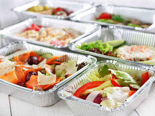 450ml Aluminum Foil Container For Fast Food Packing Roasting