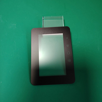 Revêtement imprimé en soie noire anti-reflets, écran d'affichage givré AG gravé, verre trempé Gorilla Glass, panneau de commande de fenêtre