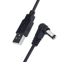 Câble adaptateur USB vers DC personnalisé OEM 5V-12V 6V Prise mâle 4mm 2.1mm pour imprimante et appareils intelligents Certifié CE/FCC