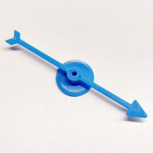 Ensemble de jeu éducatif personnalisé avec emballage, comprenant un spinner en plastique en forme de flèche et une <span class=keywords><strong>roulette</strong></span> en papier à motifs imprimés pour promotions - Product Image 3