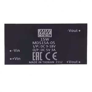 Mean Well MDS15A-05 15W DC-DC Converter 9-18V In <b>5V</b> 3A Out Board Mount Medical Grade - Product Image 5