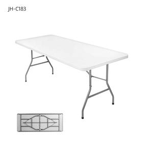 Table pliante ronde portable en plastique moulée par soufflage pour la restauration de banquet de mariage et la <span class=keywords><strong>location</strong></span> d'événements - Product Image 4