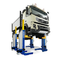 Maxima FC75W Vier-Säulen Manueller 4-Säulen-Hebebühne LKW-Heber mit 24 Monaten Garantie für Bus Mobile Säulenhebebühne