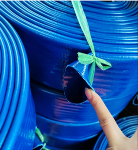 Preço de Fábrica, Alta Qualidade, Mangueira de Descarga de Água PVC Layflat de 2,5 Polegadas e 10 Bar para Irrigação Agrícola - Product Image 4