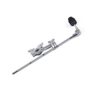 AOOLOO Support de bras de cymbale en métal, pince de fixation en L, bras d'extension réglable et pliable pour instrument de percussion - Product Image 1