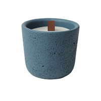 Meilleure Vente : Pot à Bougie en Ciment Style Nordique, Récipient DIY pour Bougies