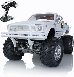 Camionnette RC 4x4 HG P407 1/10 blanche, transmission 3 vitesses, châssis métallique, carrosserie ABS rigide, RTR, crawler à couple élevé <span class=keywords><strong>pour</strong></span> adulte - Product Image 1