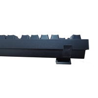 Keyboard PC Kompak Nirkabel Keyboard Mekanis dengan Pad Angka Tombol Merah Keyboard Gaming Mekanis 89 Tombol untuk Komputer