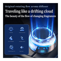 Machine d'aromathérapie automatique intelligente pour voiture haut de gamme sans eau, décorative, garantie 1 an, portable pour hôtels et ménages