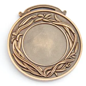 ميدالية معدنية ثلاثية الأبعاد من سبائك الزنك المفرغة الخاصة بك بتصميم مخصص رخيص بسعر الجملة