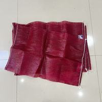 Sac en filet tubulaire circulaire rond en polypropylène PP PE HDPE en plastique poly polyester, tissé en rouleau, réutilisable avec logo d'étiquette