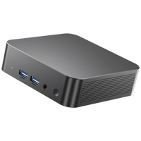 EGLOBAL N100 función completa 2Type-C compatible con salida de vídeo 4K Mini ordenador barato 2HD 4USB RJ45 LAN M.2 módulo WIFI Pocket Mini PC