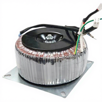 Transformateur toroïdal à fil de cuivre pur 380VA monophasé, alimentation multi-puissance, bobinages isolés, direct usine