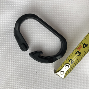 UV bảo vệ hình bầu dục màu đen Clip Cherry Bìa Hooks - Product Image 1