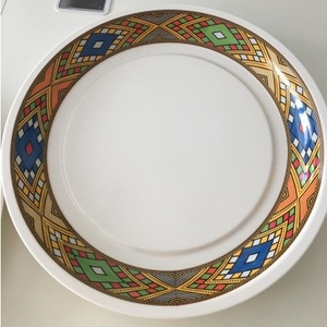 Moderno retro 45/50cm grande prato de plástico descartável para festas banquetes celebrações do Oriente Médio estilo cross-border - Product Image 2