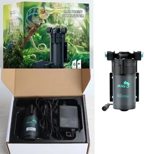 Mini Reptile Misting System 0.4-0.8Mpa Ultra Quiet Terrarium Humidifier Mister Pump for Chameleon <strong>Gecko</strong> Frog Rainforest <strong>Tank</strong> - Product Image 1