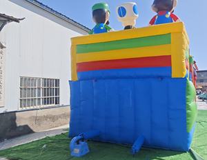<span class=keywords><strong>Pour</strong></span> château gonflable Super Mario Brothers avec toboggan Moonwalk Castle Combo Jumping Trampoline <span class=keywords><strong>pour</strong></span> enfants - Product Image 3