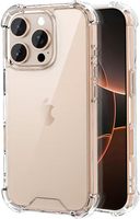 Étui de protection transparent en TPU de haute qualité pour 16 Pro avec protection à 360°, coque de téléphone antichoc dans un sac OPP