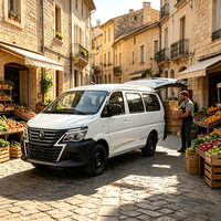 Niedriger MOQ DFAC Lingzhi M5 11-Sitzer Passagiervan 78kW Maximale Leistung Benzin-Minibus