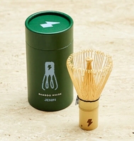 Ensemble de fouets à matcha en céramique japonaise traditionnelle Hanhe éco-responsable, style Japandi, avec support en porcelaine pour Chasen