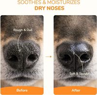 Baume pour pattes d'animaux de compagnie à absorption rapide, hydratant et nourrissant, doux pour la peau, sans danger pour les lèvres, marque privée, pour chiens et chats, entièrement naturel
