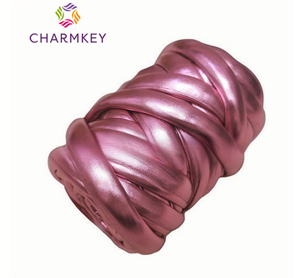 Lüks Metalik Kalın Tüp İplik 1000g Jumbo Skein %100 Polyester Büyük Ev Dekorasyonu Halıları ve Yastıkları için - Product Image 1