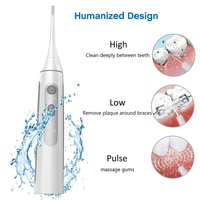Hydropulseur de voyage étanche IPX7, appareil de nettoyage des dents, jet d'eau, pour les dents, avec brosse à dents sonique,