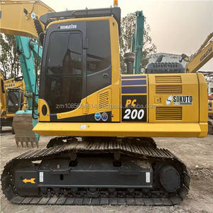 Komatsu รถขุดดิน PC200-8แบบใช้แล้วรถขุดตีนตะขาบปั๊มกระปุกเกียร์ - Product Image 5