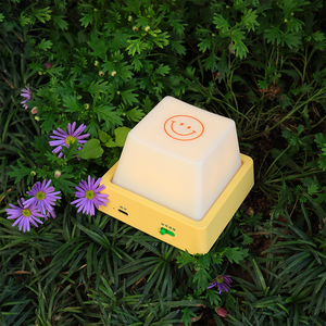 Đèn ngủ hình vuông chất lượng cao LED, thiết kế đơn giản sáng tạo, có thể sạc lại, làm từ nhựa ABS - Product Image 3