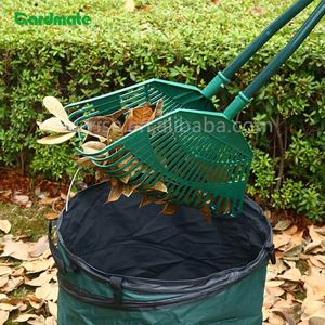 <span class=keywords><strong>Rastrello</strong></span> Manuale con Manico Lungo <span class=keywords><strong>per</strong></span> Foglie, Trucioli di Prato, Rami e Rifiuti da Giardino - Accessori da Giardino - Product Image 2