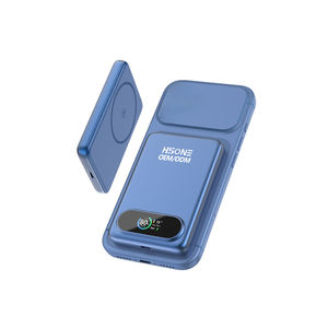 Banque d'alimentation magnétique en métal ultra-mince LX27p L 10000 mAh avec charge rapide sans fil 25W et filaire 35W et écran TFT - Product Image 2