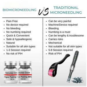 S Strongest 99% Spongilla Spicules Bio Microneedling Therapy Algas <span class=keywords><strong>Peeling</strong></span> Eliminación <span class=keywords><strong>de</strong></span> <span class=keywords><strong>manchas</strong></span> Recuperación <span class=keywords><strong>DE</strong></span> <span class=keywords><strong>LA</strong></span> PIEL Reduce <span class=keywords><strong>la</strong></span> hiperpigmentación - Product Image 4