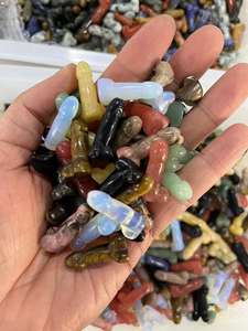 คริสตัลรูปทรงอวัยวะเพศชายแบบขายส่ง วัสดุธรรมชาติหลากหลายชนิด สำหรับตกแต่ง - Product Image 2