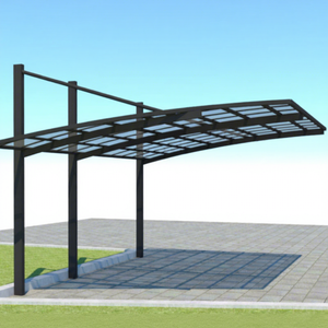 Puerto de policarbonato personalizado para coche, refugio de lluvia para coche, a la venta - Product Image 1