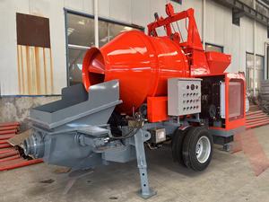 เครื่องผสมคอนกรีต40M3/ชม. ขนาดเล็กดีเซลมือถือพร้อมปั๊ม/ปั๊มคอนกรีตเครื่องผสมคอนกรีตสำหรับอาคารบ้าน - Product Image 2