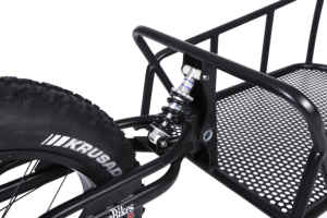 <span class=keywords><strong>Remorque</strong></span> de vélo à <span class=keywords><strong>pneu</strong></span> gras à une roue, suspension, vélo électrique, transport de marchandises, camping, tente, porte-bagages, transport 8008T - Product Image 3