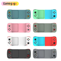 Manette de Jeu Sans Fil D3 pour Téléphone Portable Manette de Jeu Joystick BT Compatible PS4 Switch PC IOS Android