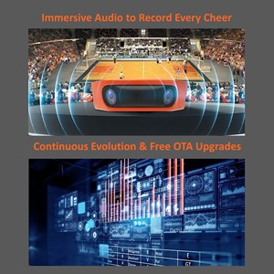 Alternative à la caméra sportive VEO avec un angle large 4K, diffusion en direct 1080P et suivi par IA pour les entraîneurs de football et de basketball - Product Image 4