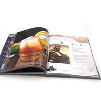 Libros de Menú Personalizados para Cafeterías y Restaurantes con Papel Offset y Cubierta de Cartón