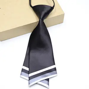 Cravate torsadée en caoutchouc plastique vente en gros Cravate Italie personnalisée Logo d'entreprise bon marché Cravates pour femmes Vente à chaud