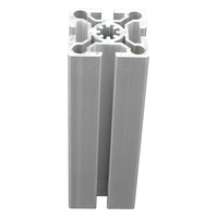 Ekstrusi Aluminium Industri Standar Eropa 5050, Profil Paduan Anodized untuk Rangka Peralatan Otomasi, CNC Kustom