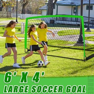 <span class=keywords><strong>But</strong></span> <span class=keywords><strong>de</strong></span> <span class=keywords><strong>football</strong></span> 6x4 pieds pour la cour, filet <span class=keywords><strong>de</strong></span> <span class=keywords><strong>football</strong></span> portable, grands buts <span class=keywords><strong>de</strong></span> <span class=keywords><strong>football</strong></span> pliables avec sac <span class=keywords><strong>de</strong></span> transport pour enfants, jeunes, adolescents, sports - Product Image 6