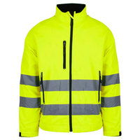 Vestes de travail épaisses et chaudes pour hommes, vestes de sécurité réfléchissantes, imperméables et coupe-vent, Softshell, pour la construction