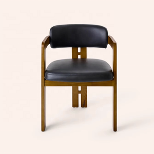 Chất lượng cao rắn gỗ cừu/nhung da ghế ăn thiết kế hiện đại cho nhà bếp nhà - Product Image 6