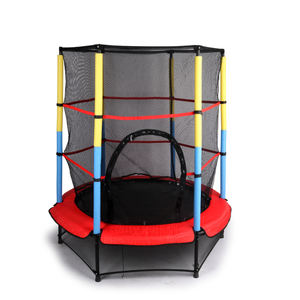 Trampoline d'entraînement intérieur personnalisable Weleap avec filet de sécurité, petit trampoline pour enfants, fabriqué en PP durable - Product Image 1