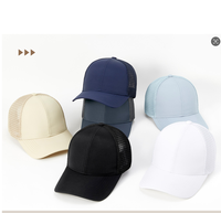 Gorra Trucker de Malla Personalizada al por Mayor con Logo, Transpirable, Sin Estructura, para Deportes al Aire Libre, Senderismo, Correr, Ajustable, Gorras, Topi
